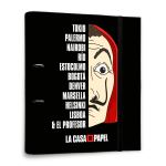 lasseur premium à 2 anneaux avec élastique La Casa de Papel