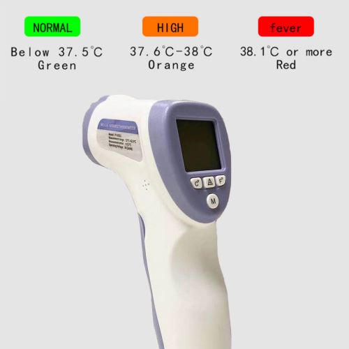 Thermomètre laser infrarouge professionnel pour température corporelle