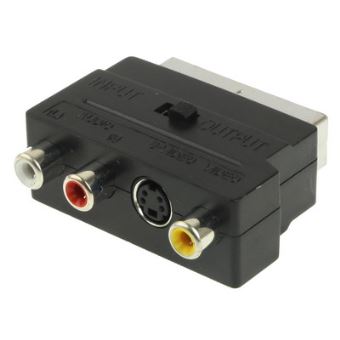 Connectique Câble & adaptateur audio / video RGB Scart mâle à S