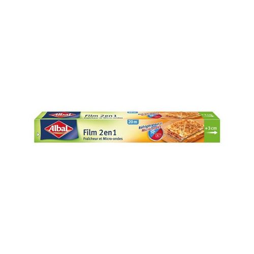 Albal film 2 en 1 - 20 x 0,325 m