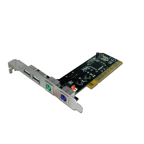 Carte PCI 2 ports PS2 + 2 USB internes DIP Std+Low profile de Vshop