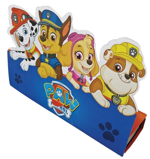 Nickelodeon invitations Patrouille Patte 16 cm 8 pièces bleu