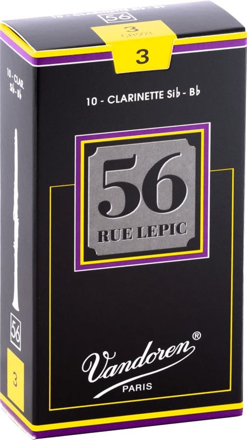 Anches de clarinette sib vandoren 56 rue lepic 3 - cr503