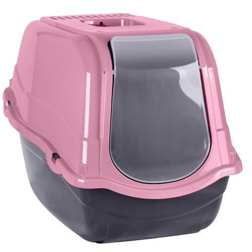 Meilleurs prix pour Maison de toilette pour chat - L 55 x l 40 x H 40 cm - Rose
