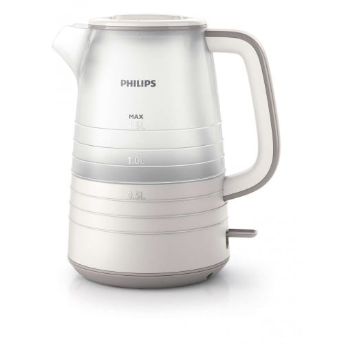 Philips Daily Collection HD9334 - waterkoker - star white/silk beige