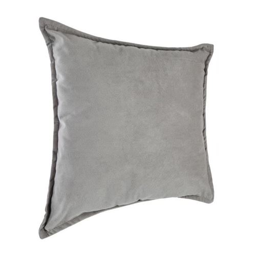 coussin lilou - 45 x 45 cm - gris clair