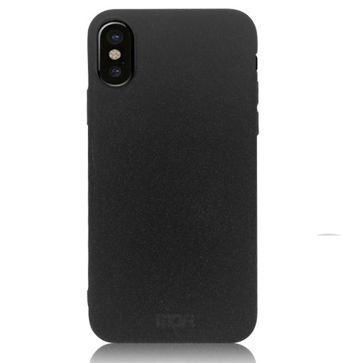 iPhone X Coque Protection TPU Noir effet givré ALS48326
