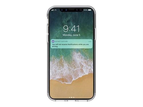 Cygnett StealthShield - Coque de protection pour téléphone portable - gris - pour Apple iPhone X