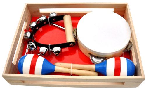 Schoenhut 4-piece Band in a Box This Helps Develop Listening Skills and More