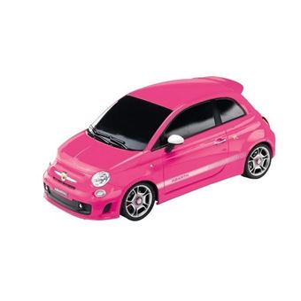 Voiture radio commandee Fiat Abarth 500 1 14 Mondo Motors Rose Autre vehicule telecommande Achat prix fnac