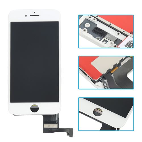 amahousse Ecran LCD tactile iPhone 6S BLANC livré avec vis pas
