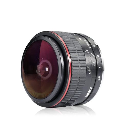 Meike 6,5 mm f/2.0 Fisheye Sony Monture E