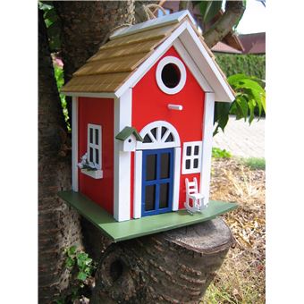 Wallpaper Nichoir Villa Drolederepos Rouge Decoration D Exterieur For Free