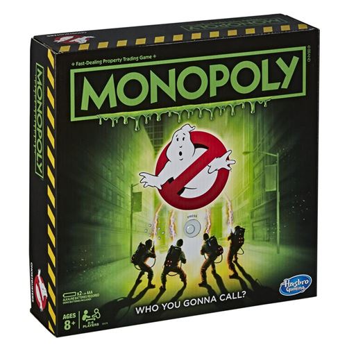 Hasbro Gaming monopoly SOS Fantômes