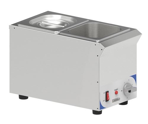 Bain Marie Professionnel Compact à Sauce 2 Bacs Gn 1/6 - Casselin