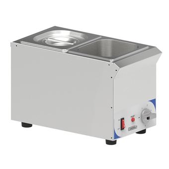 Bain Marie Professionnel Compact à Sauce 2 Bacs Gn 1/6 Casselin