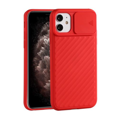 Coque en TPU avec bouclier amovible rouge pour votre Apple iPhone 11 6.1 pouces