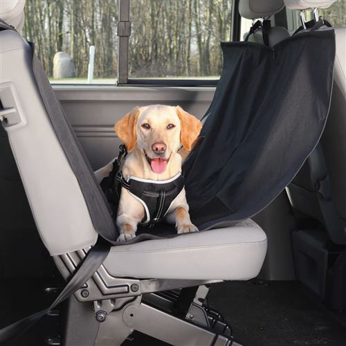 TRIXIE Housse de siège auto pour chiens 150 x 135 cm Noir - Transport et  voyage du chien à la Fnac