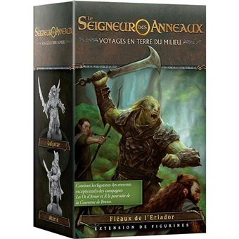 Jeu Le Seigneur Des Anneaux Voyages En Terre Du Milieu Fleaux De L Eriador Extension 1 A 5 Joueurs Des 14 Ans Jeux D Ambiance Achat Prix Fnac