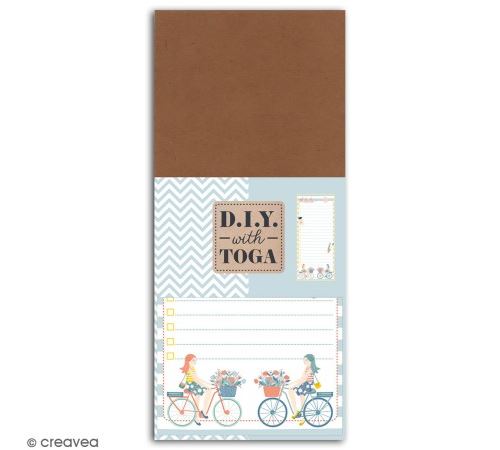 Bloc Notes To do List - Oh La La - 8 x 18,5 cm - 100 pages