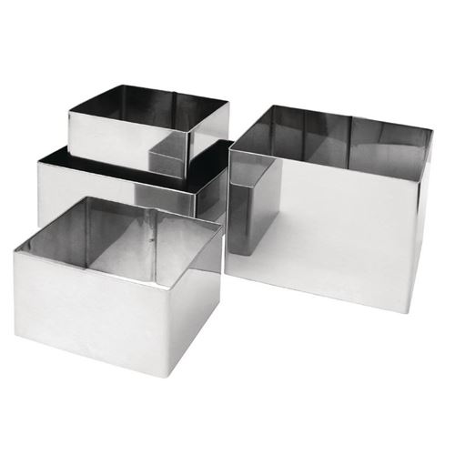 Cercles à mousse carrés 80 x 80 x 60mm vogue