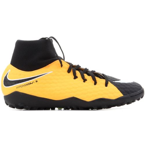 Haute cheville Nike Hypervenom Phelon 3DF TF Noir pour Hommes 43