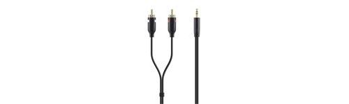 Belkin - câble audio jack mâle vers double jacks mâle - 1m - noir