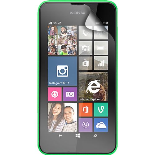 Lot de 2 Protège écran Plat Microsoft Lumia 530 Bigben