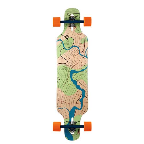 LONGBOARD HEADQUARTER 39 5 S01LB0040 Longboard Skateboard - Complet - Elements de qualité