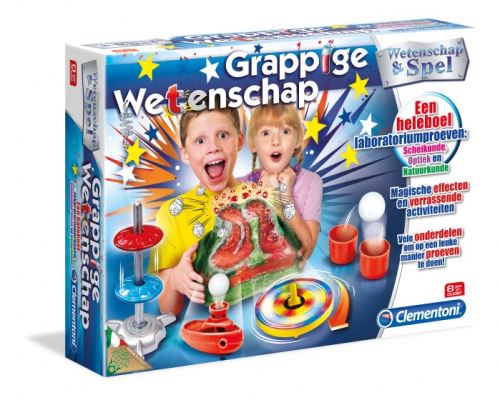 Clementoni Wetenschap en Spel - Drôle de science 22 parties