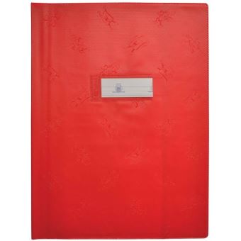 Stock Bureau - HERLITZ Protège-cahiers, Format A4, En PP, Jaune Transparent