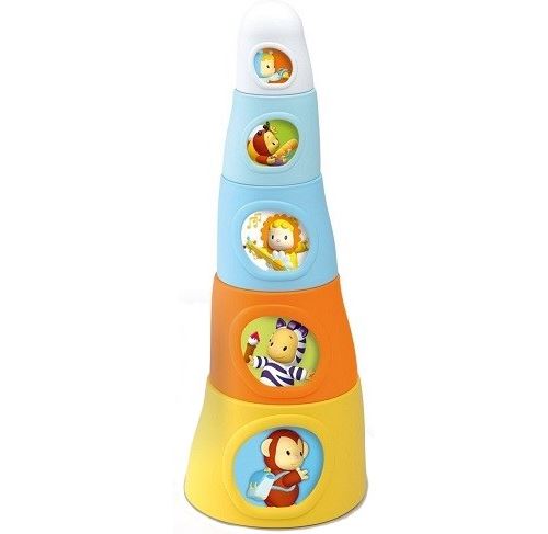 Smoby - 211127 - jouet d'éveil - cotoons - happy tower