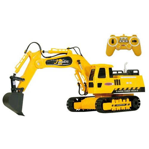 Jamara RC Digger J-Matic garçons 2,4 Ghz jaune 1:27