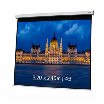 ecrans electriques KIMEX 042-3409 motorisé 3,20 x 2,40m - Format 4:3 - 1