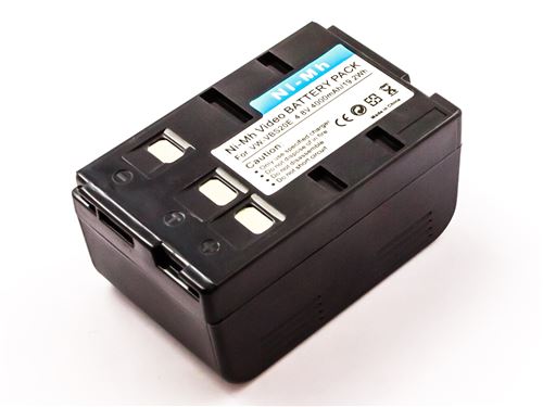 Batterie compatible PAN VW-VBS10E, VW-VBS20E, NiMH, 4,8V, 4000mAh
