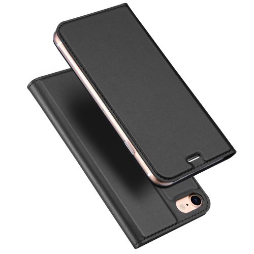Etui en PU avec porte-carte noir pour votre Apple iPhone SE 2/iPhone 9