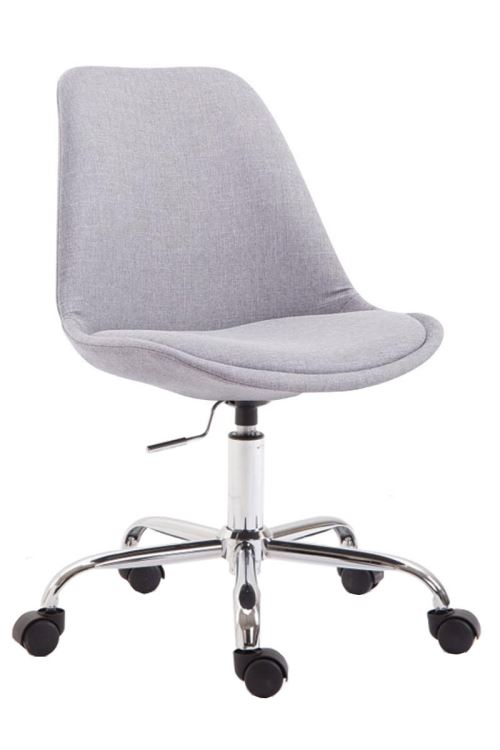 CLP Chaise de bureau Toulouse tissu , Gris