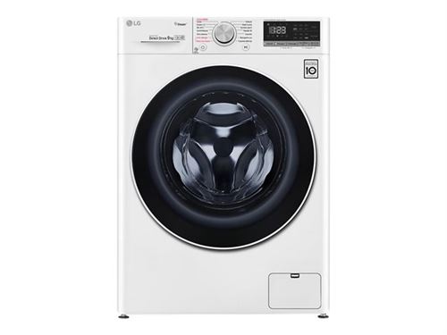 LG F94N51Whsb - Machine À Laver - WiFi - Largeur : 60 Cm - Profondeur : 56 Cm - Hauteur : 85 Cm - Chargement Frontal - 59 Litres - 9 Kg - 1360 Tours/Min - Blanc