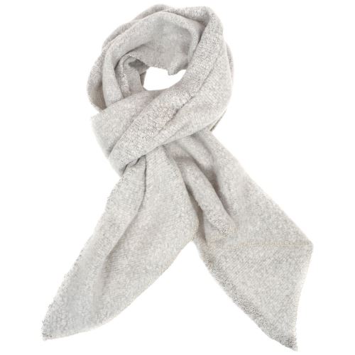 Echarpe maille Pieces Pyron moonbeam scarf Gris taille : UNI réf : 23788