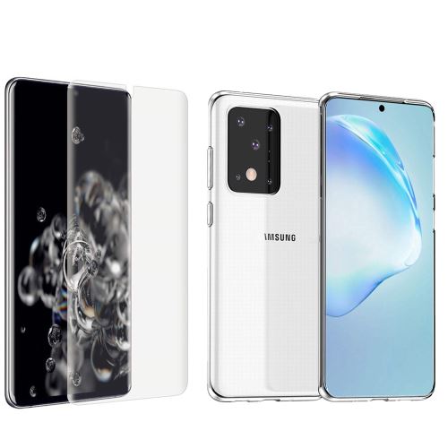 Protection intégrale 360 degres pour Samsung Galaxy S20 ULTRA : Coque Transparente ET Protection écran
