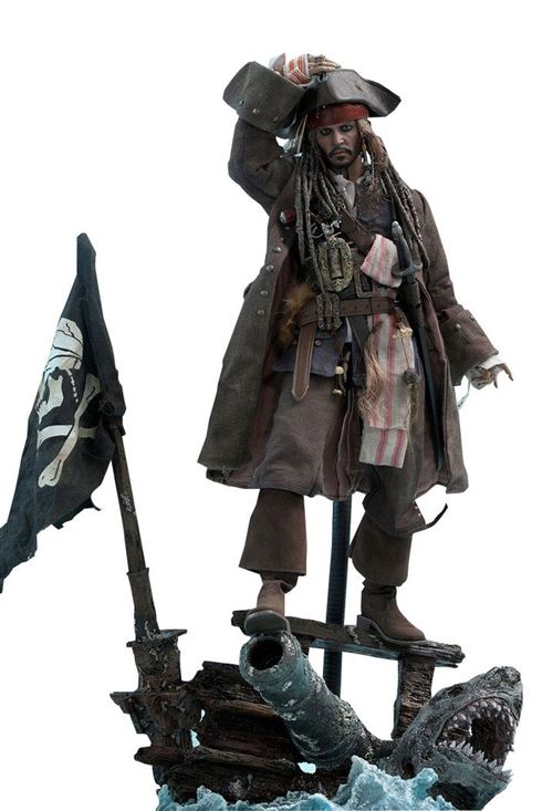 Figurine Hot Toys DX15 - Pirates Of The Caribbean : Dead Men Tell No Tales - Jack Sparrow