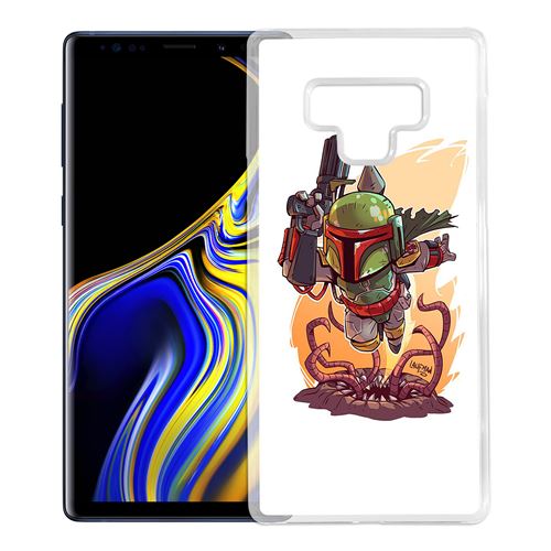 Coque pour Samsung Galaxy Note 9 -  Star Wars Boba Fett Cartoon