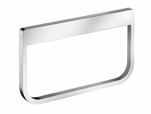 Porte-serviette anneau série MOLL - Chromé