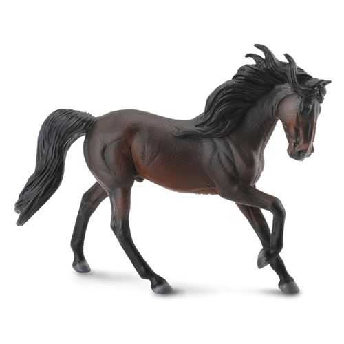 Figurines Collecta - Cheval Andalou bai - Etalon