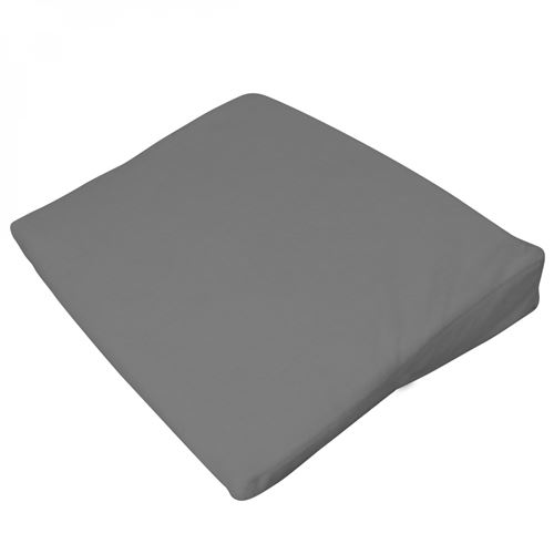 Lot de 5 draps housse 100% coton pour plan inclin&eacute; - 40 cm de large - Gris -