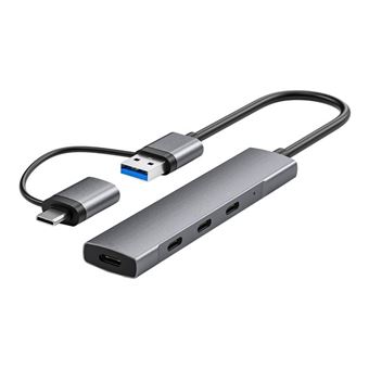 StarTech.com 7-Port USB-C Hub, 5x USB-A + 2x USB-C, Self-Powered w/ 65W  Power Supply, USB 3.1 10Gbps Hub w/ BC1.2 Charging, Desktop/Laptop USB Hub  with 3ft Locking USB-IF Certified Cable