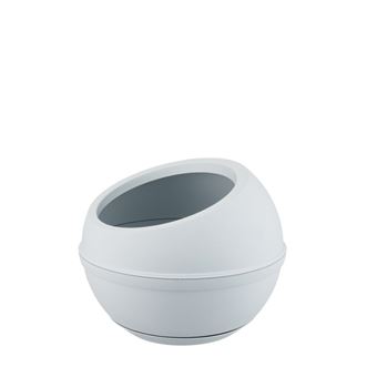 Pot de fleurs en plastique "Sfera" - Blanc - 23 L - 1