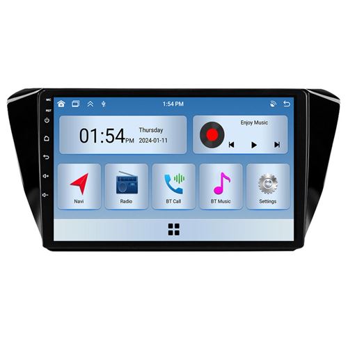 Autoradio RoverOne® Bluetooth CarPlay 2 Din 6Go RAM 128Go ROM pour Skoda Superb 3 2015-2019