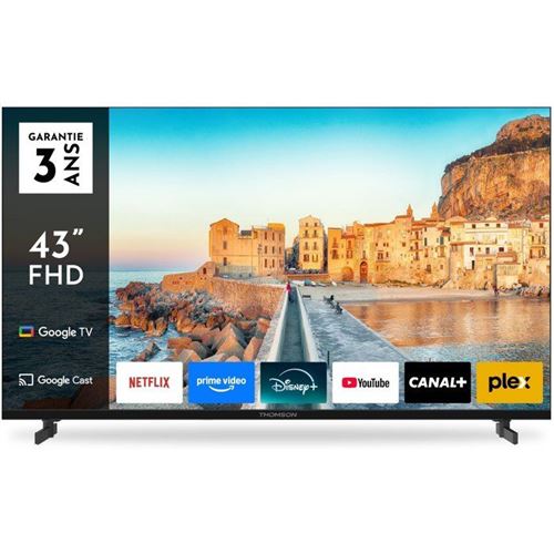 Thomson 43FG2S15 TV LED 43 (109 cm) Full HD 1920x1080 Google TV 3xHDMI WiFi