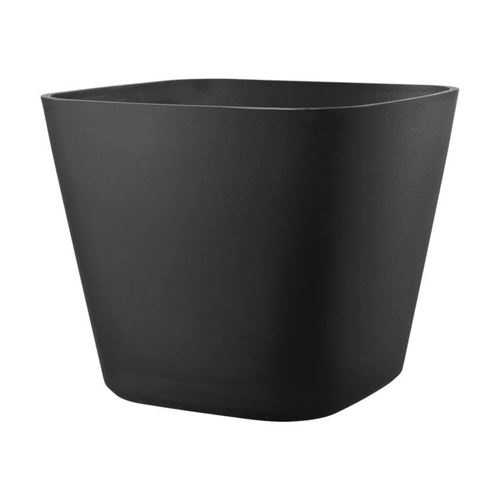 Non Communiqué Anthracite Pot De Fleurs Carré - Deroma - Origin - 12 L